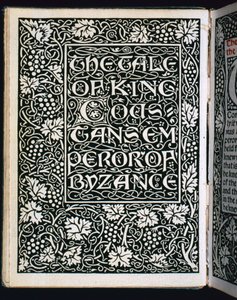 Title page from The Tale of the Emperor, 1894