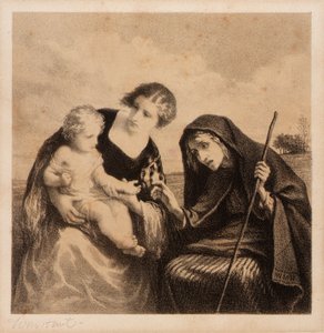 The Fortune Teller by William Morris Hunt