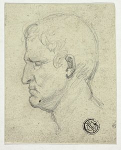 Head of Roman Emperor by William Mulready