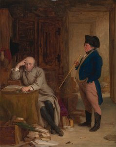 Mr. Peregrine Touchwood Breaking in upon the Rev. Josiah Cargill by William Mulready