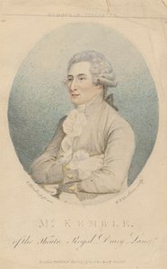 Mr. Kemble, of the Theatre Royal, Drury Lane by William Nelson Gardiner