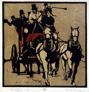 A Carriage or a Diligence: 