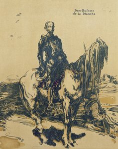 Don Quixote de la Mancha, illustration from 