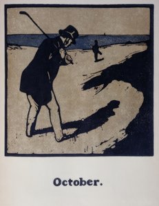 Golf by William Nicholson