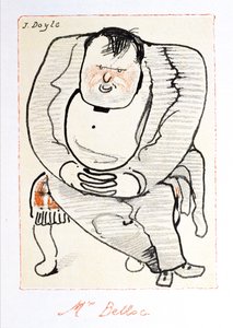 Mr Belloc, illustration from 