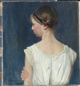 Nancy in Profile by William Nicholson