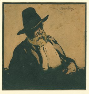 Portrait of William Ernest Henley