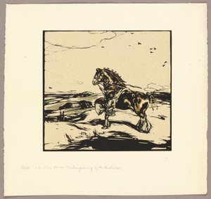 The Shire Horse by William Nicholson