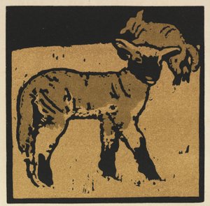 The Very Tame Lamb by William Nicholson