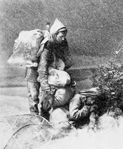 Life of the Trapper in Canada, photo by Notman, circa 1890