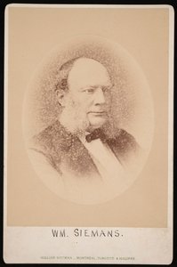 Portrait of Carl Wilhelm Siemens
