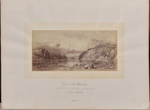 View on the Saguenay by William Notman