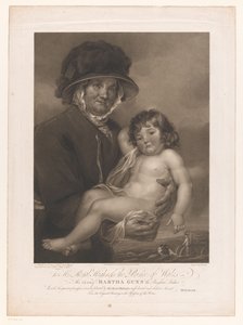 Martha Gunn Carrying a Naked Child