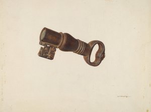 Key Bank, c. 1940 by William O. Fletcher