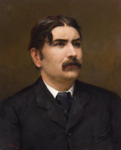Sir E. Vincent Evans (1851-1934) by William Oliver
