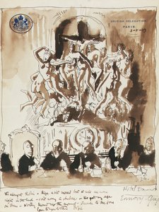 At the Peace Conference, Paris by William Orpen