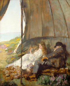 Looking at the Sea by William Orpen