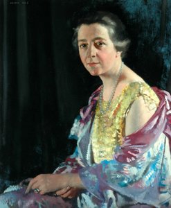 Mrs Thomas Howarth, 1926 by William Orpen