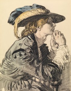 Portrait of a Lady by William Orpen