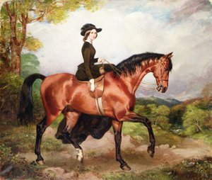 Portrait of Mrs Thomas Conolly of Castletown Co.Kildare by William Osbourne