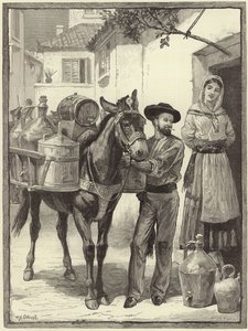A Vendor of Oil and Vinegar by William Overend Geller