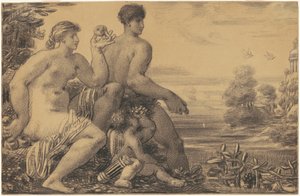 Venus, Mars, and Cupid by William P. Babcock