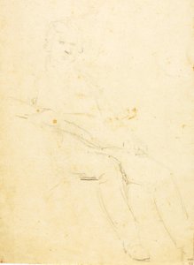 Seated Male Figure