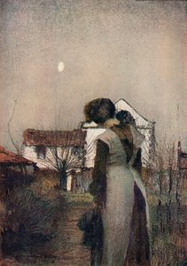 The Old Garden, c. 1910 by William Page Atkinson Wells