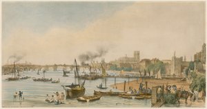 Westminster and Hungerford from Waterloo Bridge