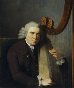 The Blind Harpist, John Parry by William Parry