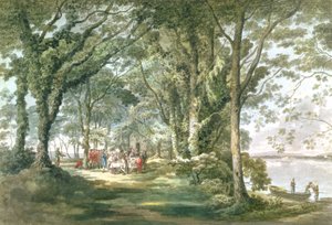 Landscape with Figures at an Open Air Meal