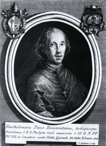 Portrait of Bartolomeo Pacca, Italian Cardinal by Nicolas Toussaint Charlet