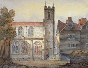 Church of St Katherine by the Tower, Stepney, London by William Pearson