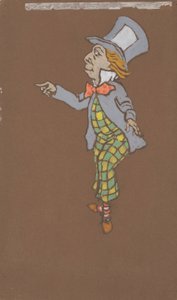 Mad Hatter (costume design for Alice-in-Wonderland, 1915) by William Penhallow Henderson