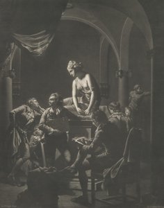An Academy by Lamplight by William Pether