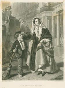 Bleak House: The Crossing Sweeper by William Powell Frith