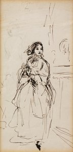 Hurrying Girl by William Powell Frith