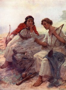 David and Jonathan by William Pratt