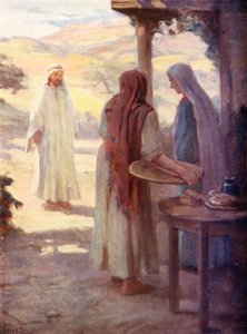 The Home in Bethany, John xii by William Pratt