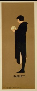 Reproduction of a poster advertising the play 
