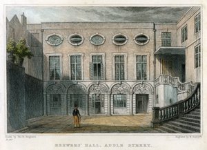Brewers Hall, Addle Street, City of London by William Radclyffe
