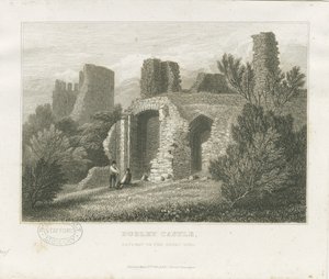 Dudley Castle - The Keep: engraving, nd [c1831] by William Radclyffe