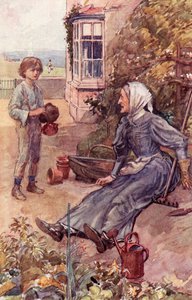 David and his Great Aunt, frontispiece from 