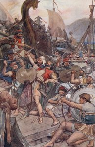 Death of the Persian Admiral at Salamis