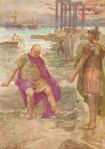 Gaius Marius Sitting in Exile Among the Ruins of Carthage