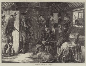 A Highland Shelter in a Storm by William Ralston