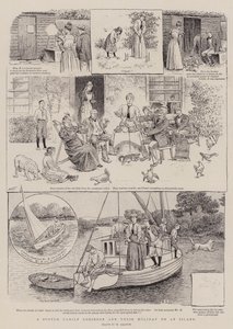 A Scotch Family Robinson and Their Holiday on an Island