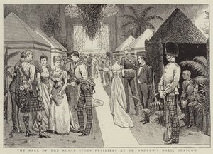 The Ball of the Royal Scots Fusiliers at St. Andrew