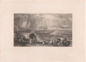 Distant View of Rouen