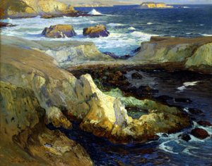 Evening Tide, California by William Ritschel